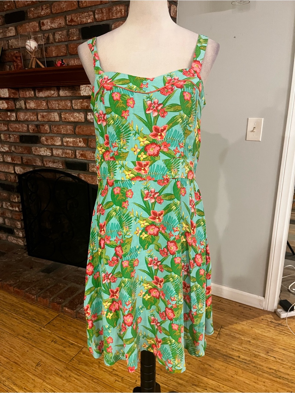 Matilda Jane $88 "By The Bay" Tropical Tank Dress